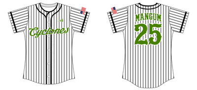 Cyclones - Stoddart Custom NanoDri Softball Jersey #J18