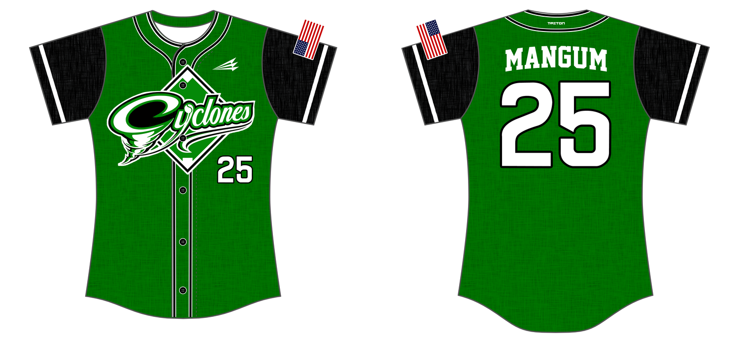 Cyclones - Stoddart Custom NanoDri Softball Jersey #J12