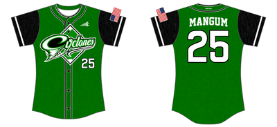 Cyclones - Stoddart Custom NanoDri Softball Jersey #J12