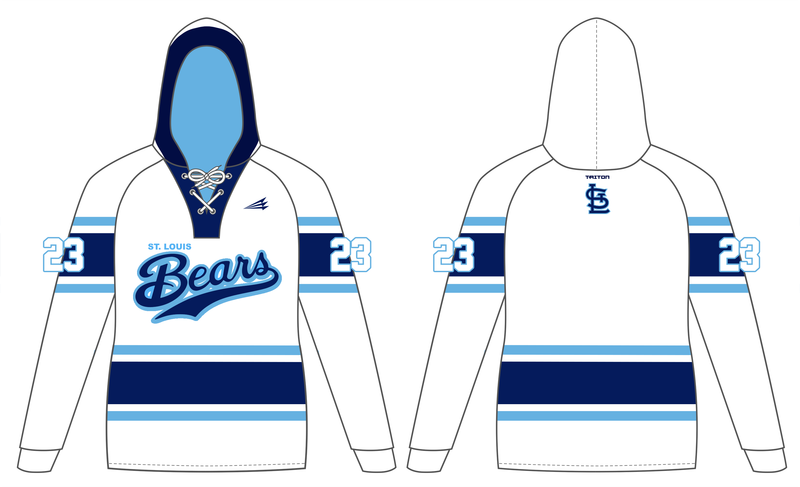St. Louis Bears Custom Hockey Hoodie #HH2