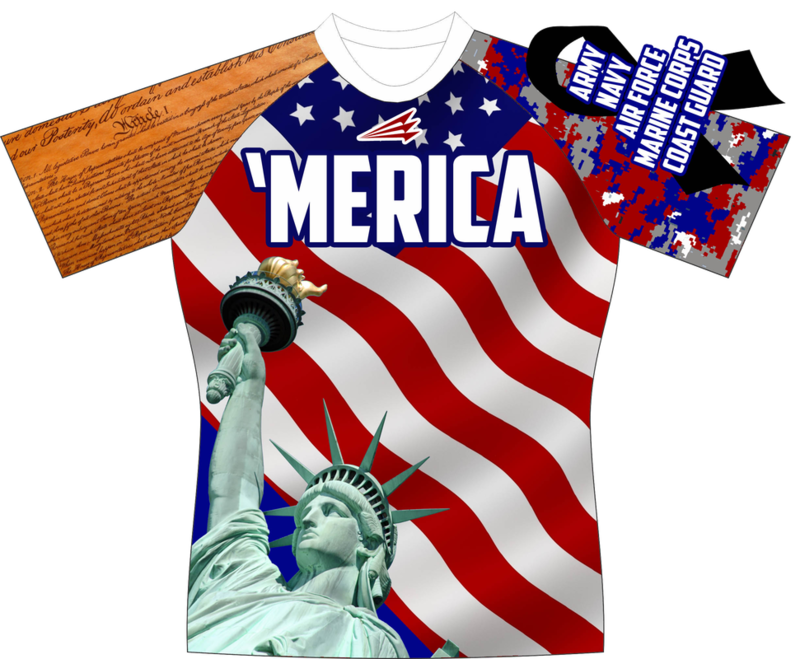 Triton &#39;Merica Custom Rugby Jersey