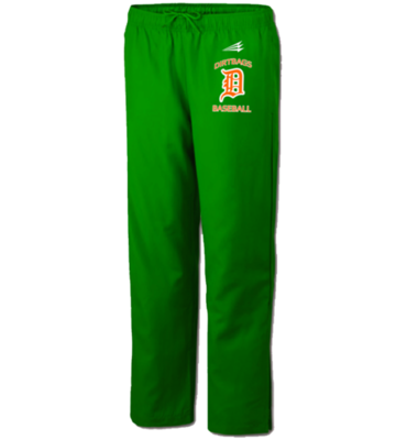 Dirtbags Baseball Wind Dagger Hardshell Pant (Dark Green)