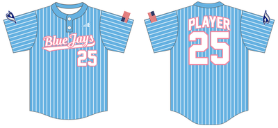Oklahoma Blue Jays Custom Hexaflex Baseball Jersey #J6B