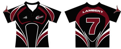 Lambert Rugby Custom Game Jersey (White)