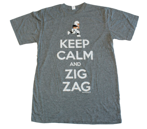 Tecmo Bo &quot;Keep Calm &amp; Zig Zag&quot; Tee