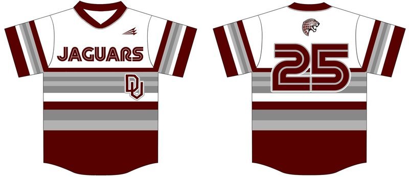 Desert View High Custom Baseball Jersey Design 1c