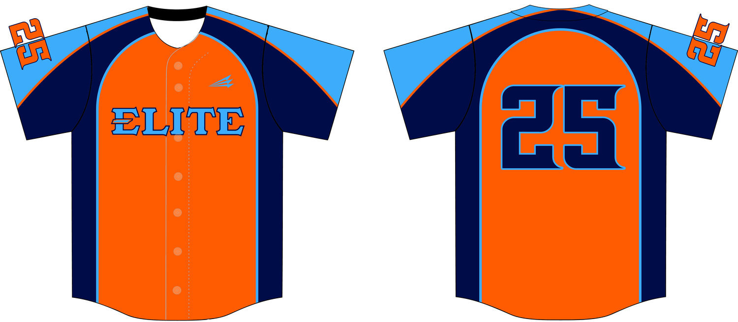 Tennessee Elite Custom Baseball Jersey #5B