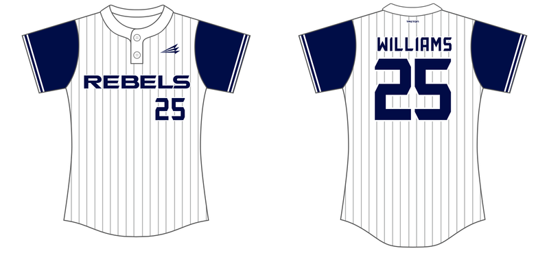 Rebel Fastpitch Custom NanoDri Softball Jersey #J3c
