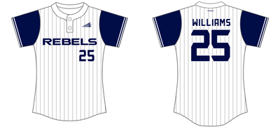 Rebel Fastpitch Custom NanoDri Softball Jersey #J3c