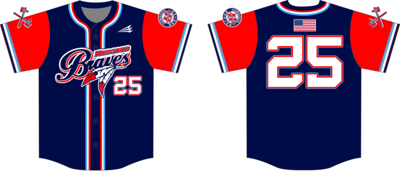 Hobgood Braves Custom Baseball Jersey #9