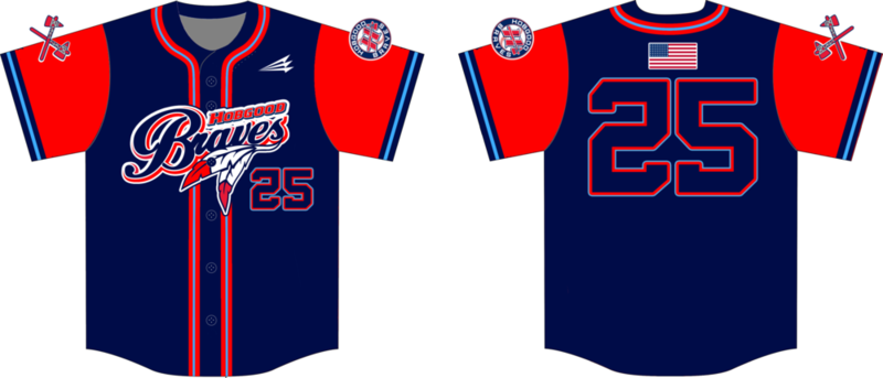 Hobgood Braves Custom Baseball Jersey #9C