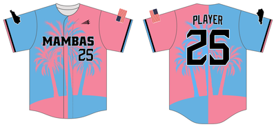 Mambas Baseball Custom NanoDri Baseball Jersey #J9D