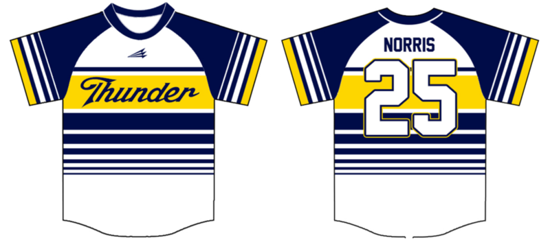 NTX Thunder Custom Baseball Jersey #5