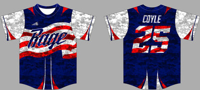 Western Tidewater Custom Baseball Jersey #5