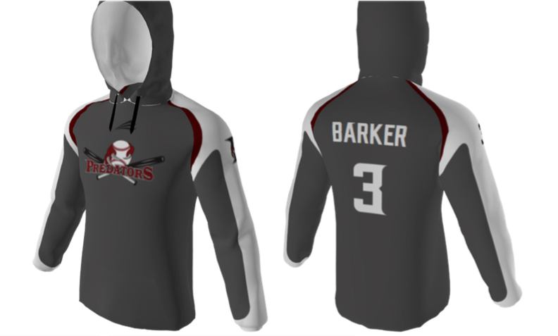 Okolona Predators Baseball Custom Vulcan Hoodie #1