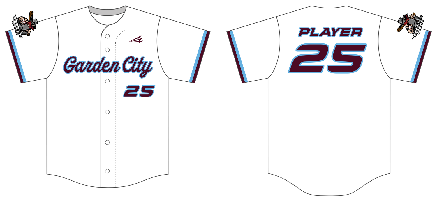 Garden City Bandits Custom HexaFlex Baseball Jersey #J1B