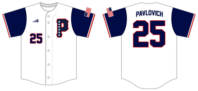 716 Patriots Custom NanoDri Baseball Jersey #J6d