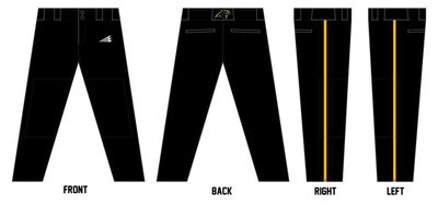 Lena Panthers Athletic Baseball Pant #BP10