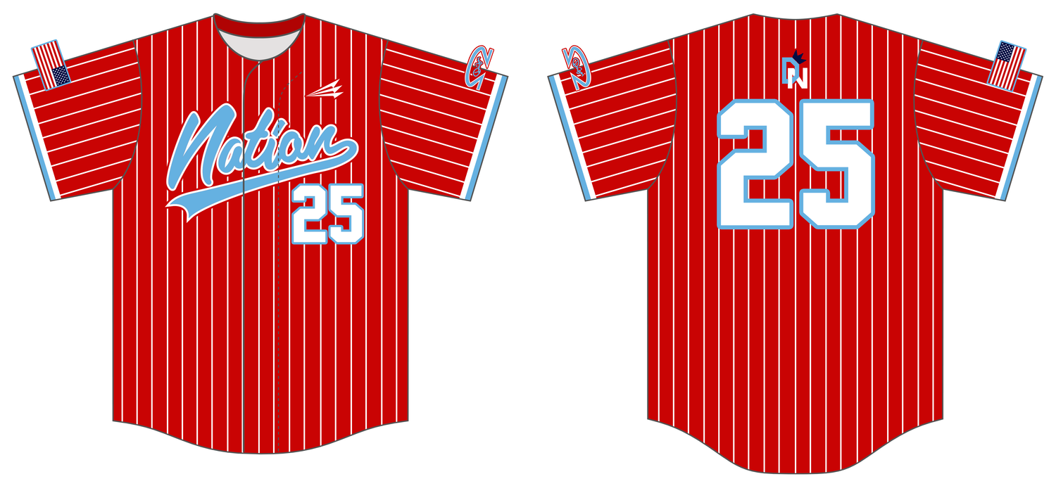 Dinger Nation Custom Hexaflex Baseball Jersey #J14