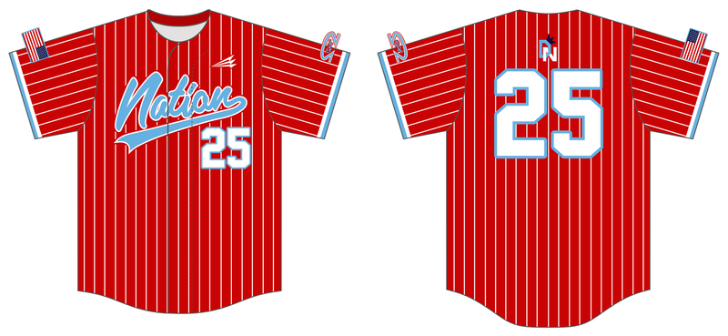Dinger Nation Custom Hexaflex Baseball Jersey #J14
