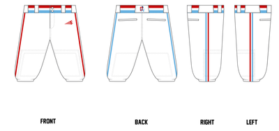 Dinger Nation Custom Knicker Baseball Pants #BP15B