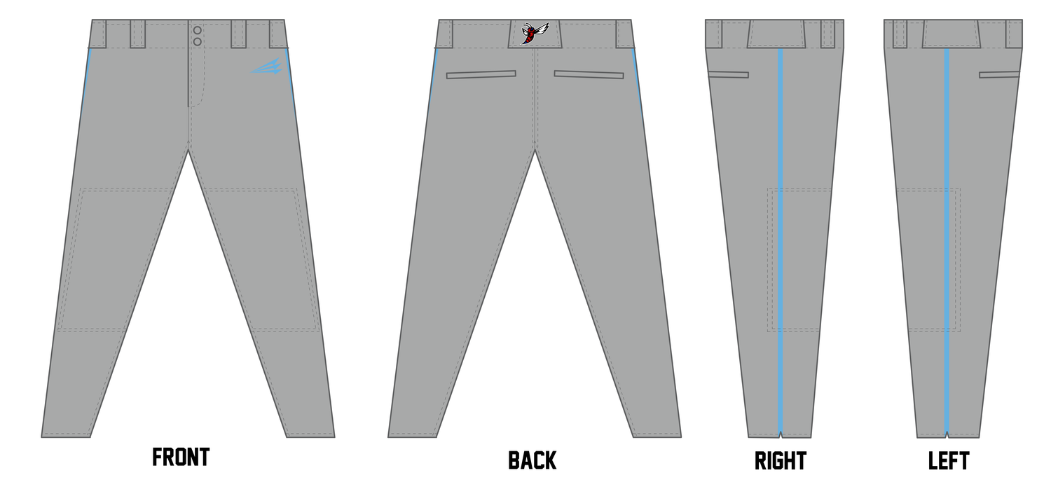 Arkansas Hornets Custom Athletic Baseball Pant #BP5B