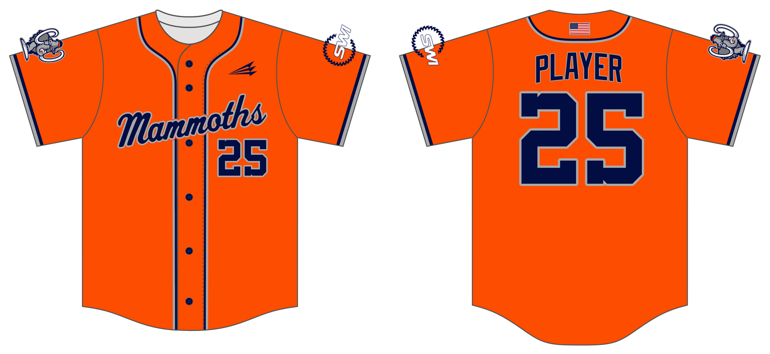 Middletown Mammoths Custom HexaFlex Baseball Jersey #J2D