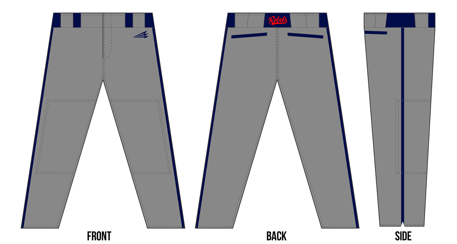 Ashburn Rebels Baseball Custom Elite Pants #2