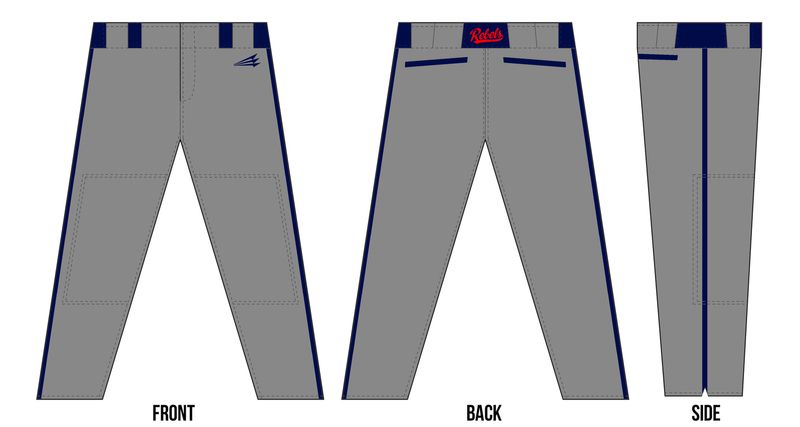Ashburn Rebels Baseball Custom Elite Pants #2