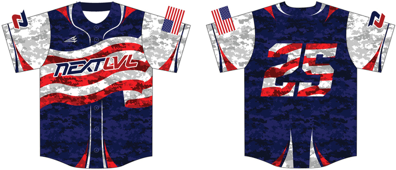 Next Level Baseball Custom Baseball Jersey #1