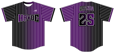 West Texas Havoc Custom NanoDri Baseball Jersey #J8