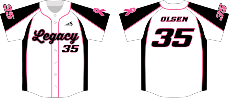 NAC&#39;s Legacy Custom Baseball Jersey #2b