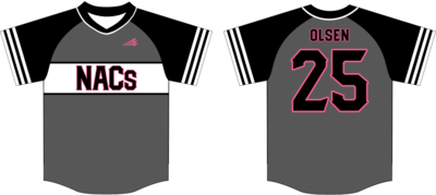 NAC&#39;s Legacy Custom Baseball Jersey #3d