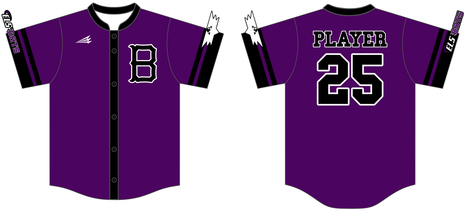 ELS Bats Custom Hexaflex Baseball Jersey #J38B