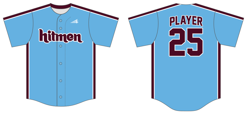 Ohio Hitmen Custom HexaFlex Baseball Jersey #J9B