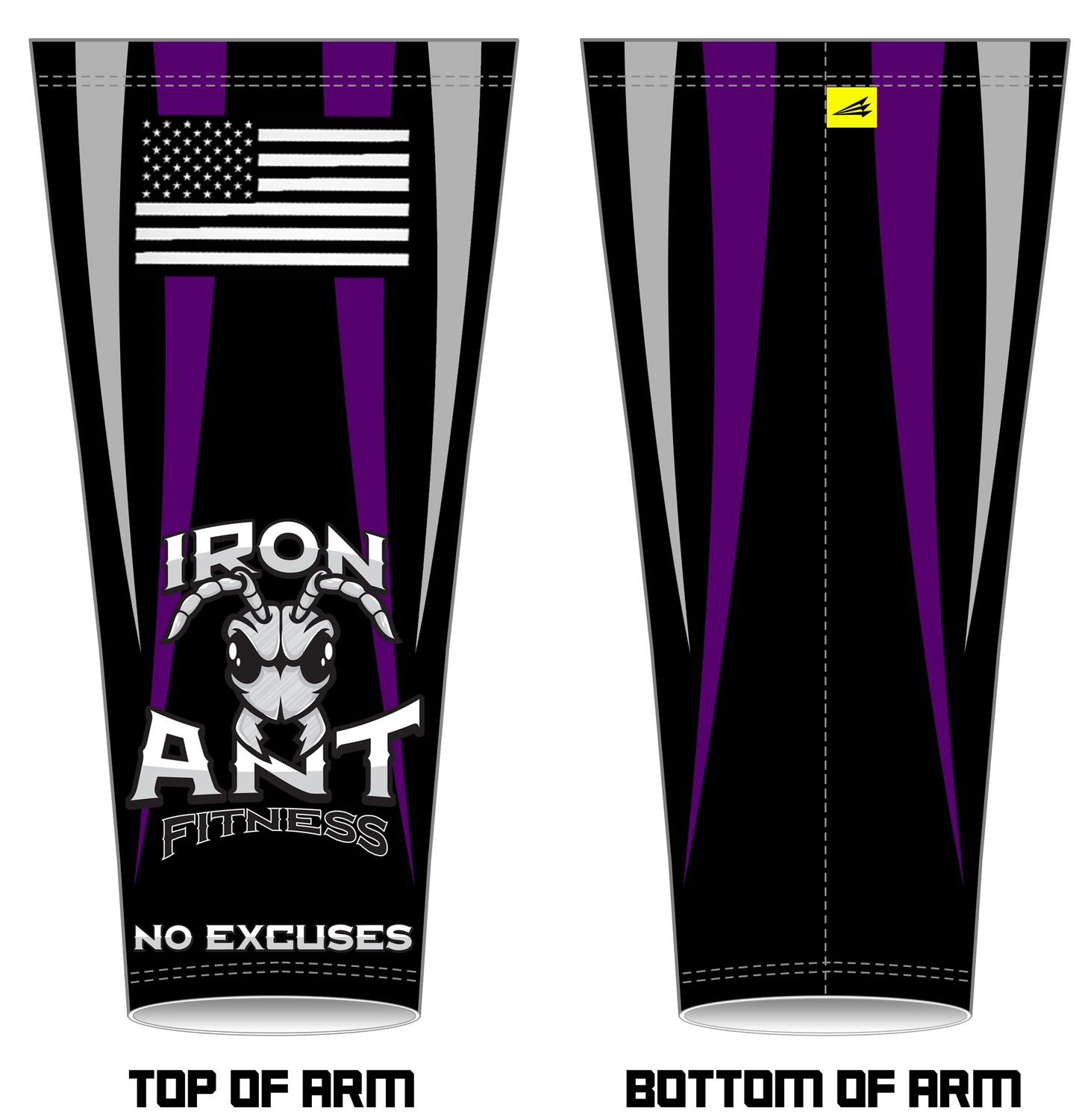 Iron Ant Fitness Arm Sleeves