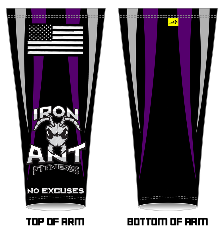 Iron Ant Fitness Arm Sleeves