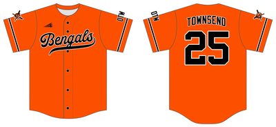 Bayou Bengals Custom HexaFlex Baseball Jersey #J4f