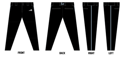 Kentuckiana Blue Sox Custom Athletic Baseball Pant #BP16B