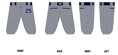 716 Patriots Custom Knicker Baseball Pant #BP18a