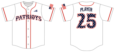 716 Patriots Custom NanoDri Baseball Jersey #J16
