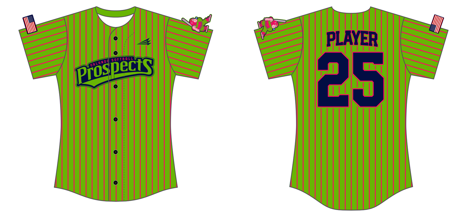Orlando Softball Prospects Custom NanoDri Softball Jersey #J1