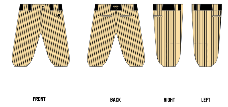 North Georgia Icon Custom Knicker Baseball Pant #BP4