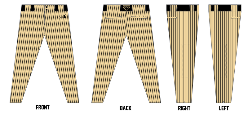 North Georgia Icon Custom Athletic Baseball Pant #BP4K