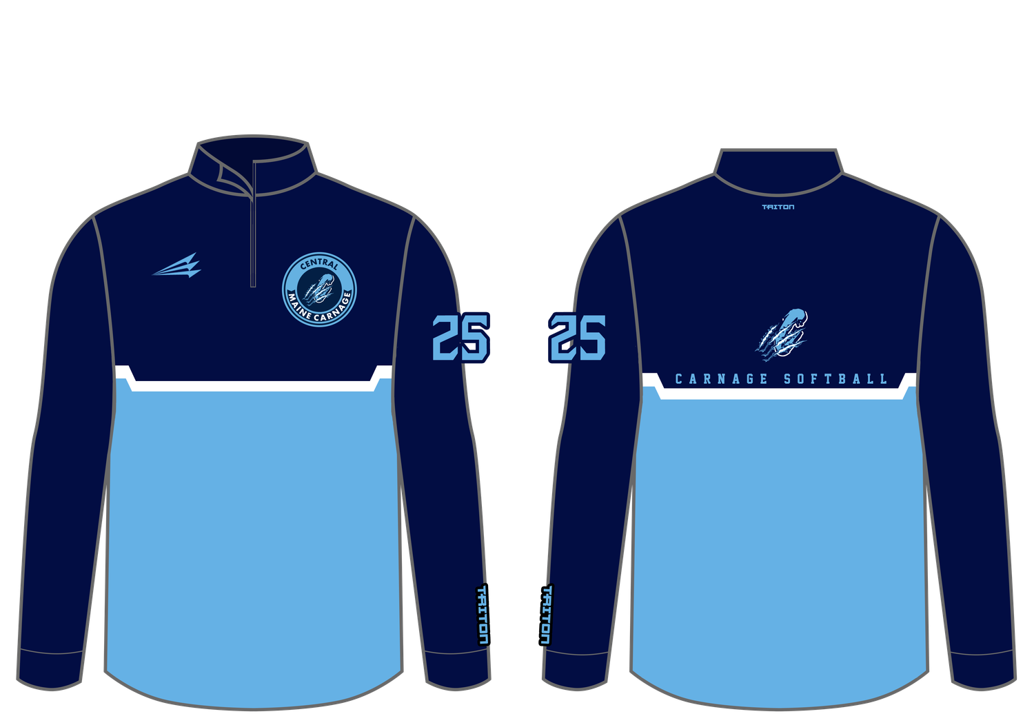 Central Maine Carnage Custom NanoZip #NZ1