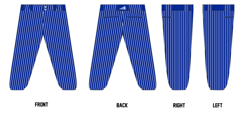 Oak Ridge Bluejays Custom Fastpitch Pant #FP1