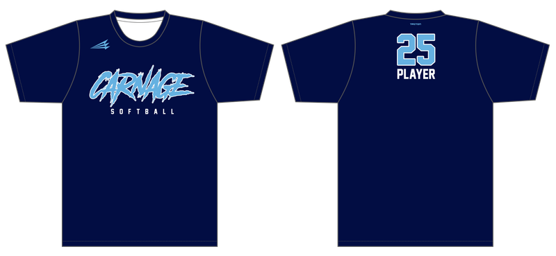 Central Maine Carnage Custom HyperTee HT3B