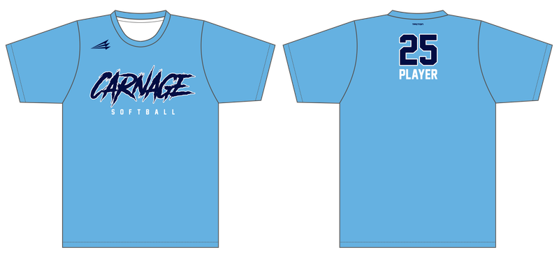 Central Maine Carnage Custom HyperTee HT4B
