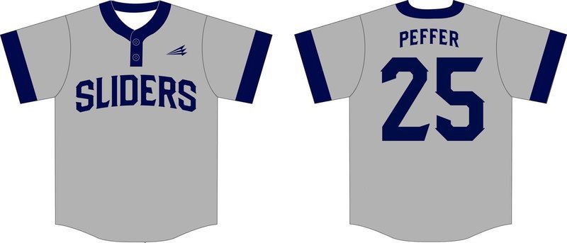Birmingham Sliders Custom Baseball Jersey #1