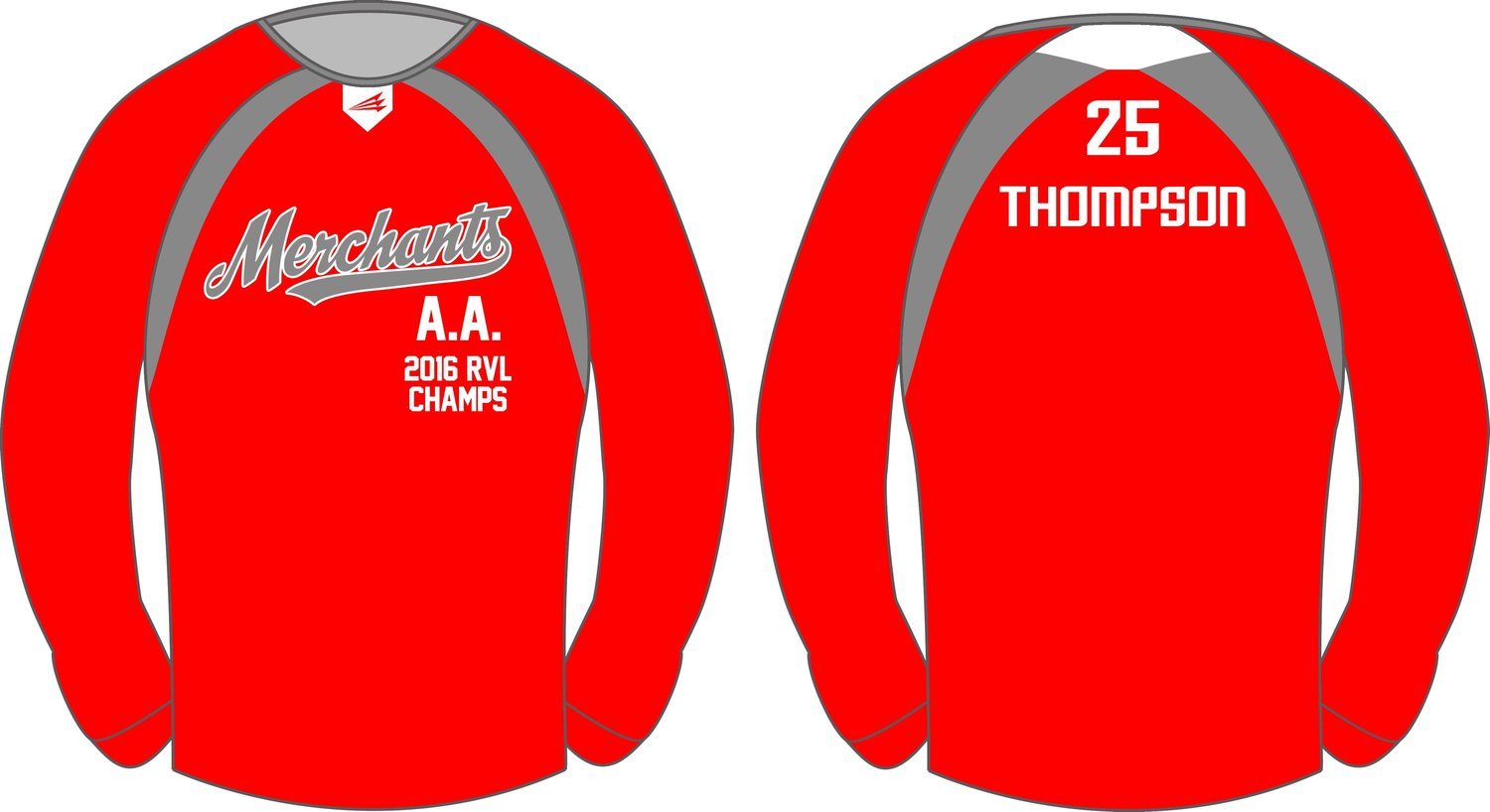 Merchants A.A. Custom Stadium Pullover Design 1